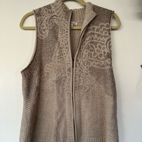 Cold water creek sweater vest ladies xl - Picture 5 of 5